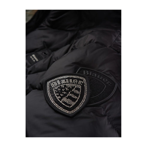 Blauer Piumino lungo Piumino Donna lungo Altea con pelliccia Nero A24 - BLAUERBLDK03052006047 - 999 - S - Francavilla Moda